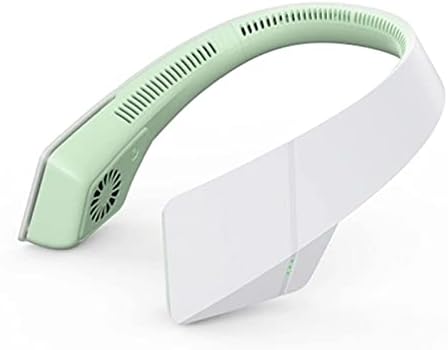 Ventilador de banda de pescoço vestível portátil fã de pescoço pendurado Fan de mãos livres sem lâmina 2400mAh