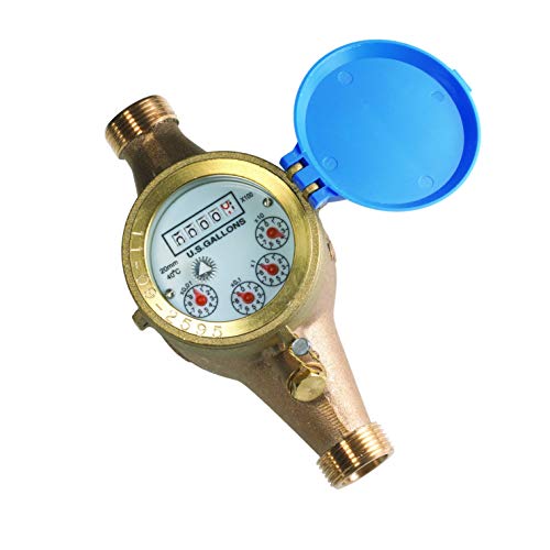 Pulser do medidor de água sem chumbo/nsf 2 - 1 galão/pulso