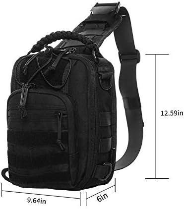 Antártica Tactical Sling Bag Pack Militar Rover Saco de ombro Molle Assault Range Backpack 1050D