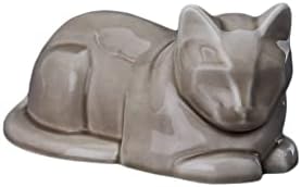 Cremação de gato urna | Memorial de gato de estimação artesanal de animais de estimação para
