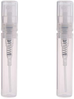 LIANXIAO - CURILILY 50 PCS Mini Perfume Atomizador de Plástico Claro Perfume Spray Spray Recarregável vazio para