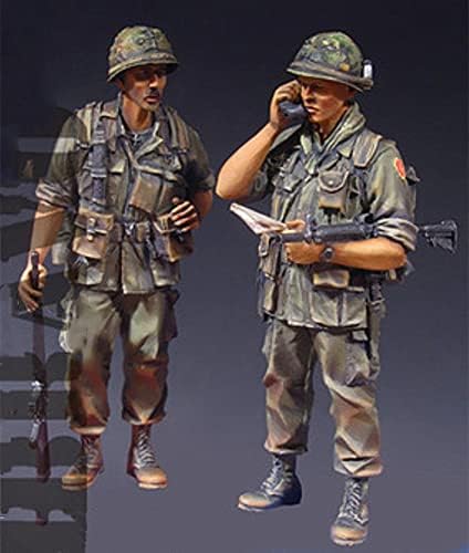 Goodmoel 1/35 Oficial do Exército dos EUA da Guerra do Vietnã Kit de Modelo de Soldado/Kit em