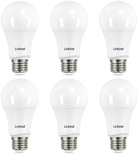 Linkind mr16 lâmpadas LED de LED consumíveis GU5.3 e A19 Lâmpadas LED reguláveis ​​Equivalente 100W