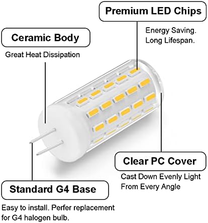 Bulbo de LED YOSENMI G4 100V-265V 5W, 40W G4 Base Halogen Bulb Substacem