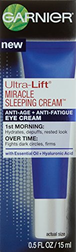 Garnier Ultra-Lift Miracle Sleeping Cream Anti-Age + Anti-Fatiga Creme para Olhos 0,50 oz