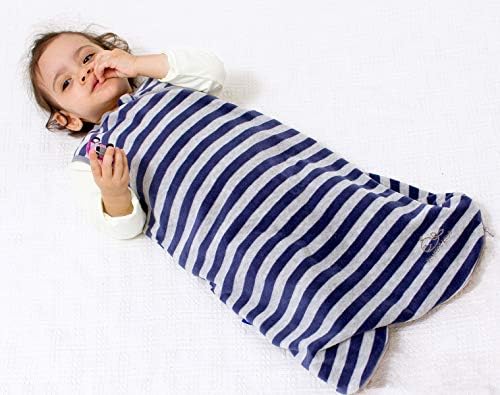Ililmmoe a temporada todo infantil Saco de sono bebê saco de 0-36 meses de sono com mangas de mangas com cobertores