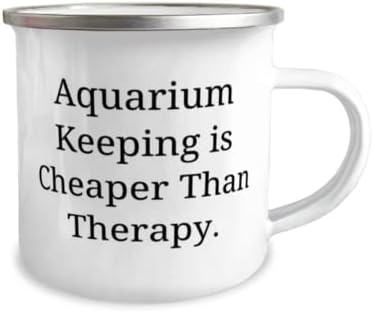 Bela manutenção de aquário, manutenção de aquário é mais barata que terapia, caneca de campista