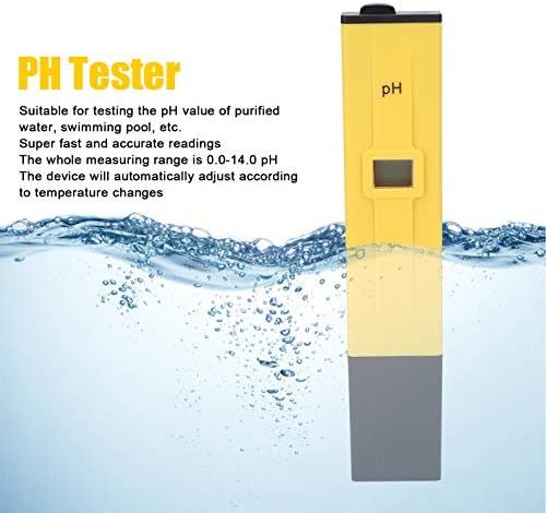 Medidor de pH, conjunto de testadores de pH abs, ferramenta de teste portátil digital para hidroponia teste