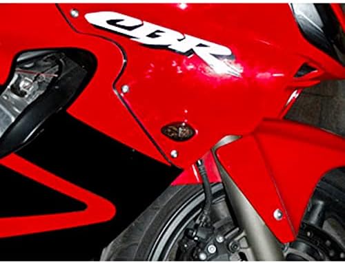 Krator Motorcycle LED LED LED Sinais de giro fumado indicadores de montagem fumada compatíveis com 2002-2008
