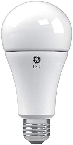 Iluminação GE 24179 Substituição de luz do dia A21 Base média de lâmpada, LED de 3 vias 50/100/150