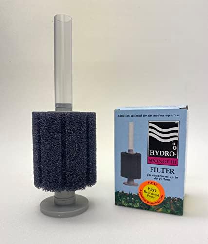 Filtro de esponja de espuma reticulado Pro V Hydro-Sponge Pro V para aquários de até 125 galões