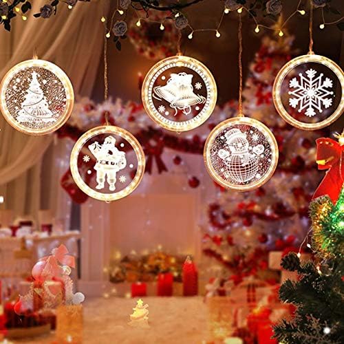 LIOOBO 1PC LED ICECLE String Curtain String Light Light Luz para Acessórios Criativos de Decoração de Natal