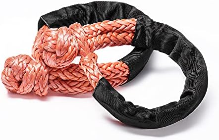 Cabelo sintético de capa, alcance macio, 7/16 em x 22 em corda de manilha com manga e luvas extras