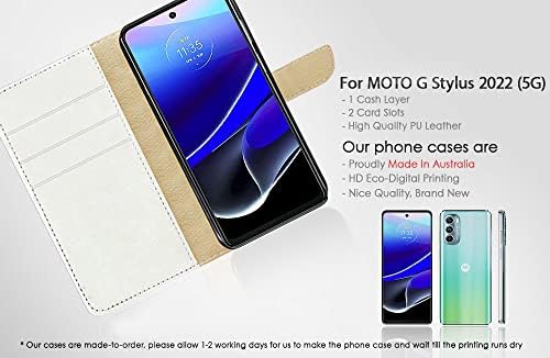 Para Moto G Stylus 2022, capa de capa de carteira de flip de flip, A24596 Marilyn Monroe Black 24596