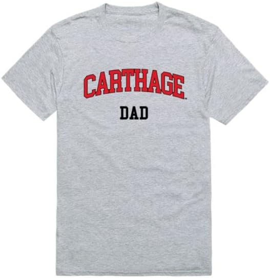 Camiseta do pai da faculdade de Carthage Firebirds