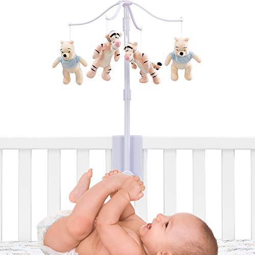 Lambs & Ivy Disney Baby Winnie The Pooh abraça Musical Baby Crib Mobile Soother