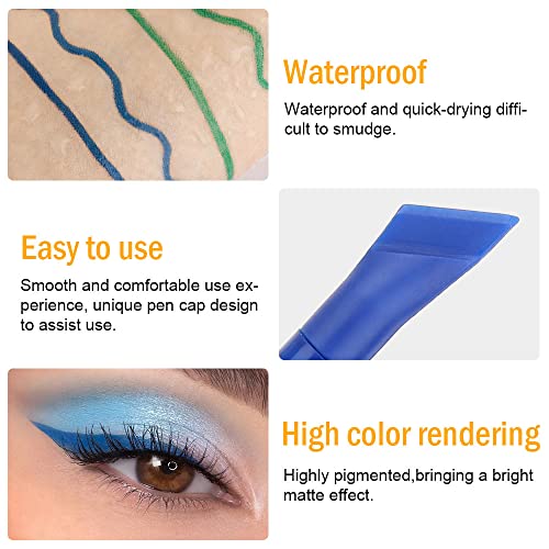 Kaely 2pcs verde líquido líquido líquido líquido líquido líquido lençóis maquiagem lápis Conjuntos
