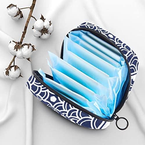 Bolsa de armazenamento de guardanapos sanitários de Oryuekan, bolsas de zíper menstrual reutilizável