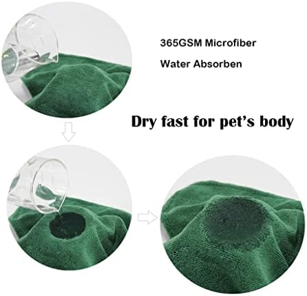 Robo de banho de lepsjgc para microfibra de toalha de secagem para cã