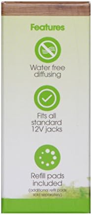 Greenair Carbreeze Difusor de óleo essencial para aromaterapia, 0,25 libras
