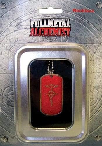 Alquimista Fullmetal: Símbolo de Edward Collo Red Colar