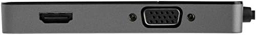 Startech.com USB 3.0 para adaptador HDMI e VGA - 4K/1080P USB Tipo -A Dual Monitor Multiporta Adaptador