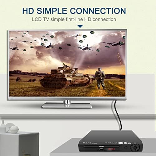 DVD Players, Compact Multi Region DVD Player para TV Modelo2022nd Renews versão