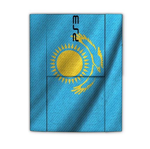 Sony PlayStation 3 Superslim Design Skin Bandeira do Cazaquistão adesivo de decalque para PlayStation 3