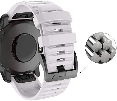 Banda de substituição de Isabake para Fenix ​​6 Fenix ​​6 Pro, Straps de relógio de 22 mm de 22mm de pulseiras,