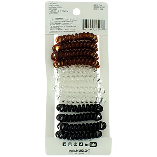 Scunci Dent Hold Hold isold hold hold ties, 12 ct
