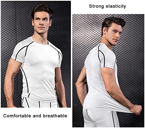 Camisas de compressão masculinas do eargfm