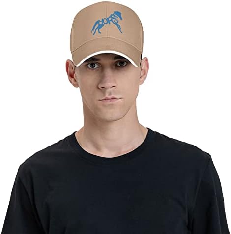 Capéu de texto unissex de cavalo, boné de beisebol Classic Classic Hat