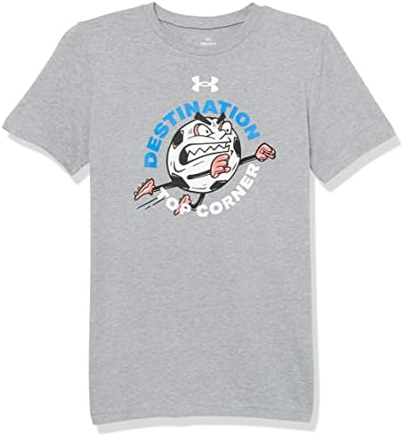 Under Armour Boys 'Top Corner Soccer Camiseta de manga curta