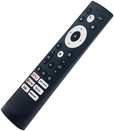 ERF3M90H Replace Voice Remote Control fit for Hisense LED 4K UHD Smart TV 43A6H 43A65H 43A68H 50A6H 50A65H