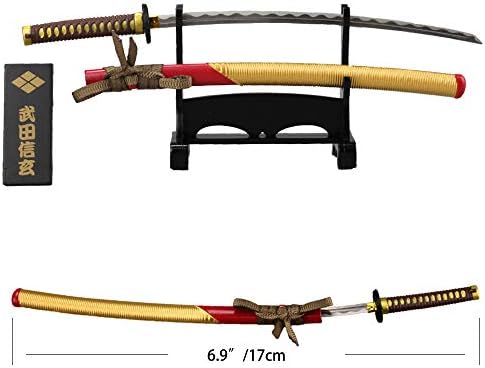 Meister Japan Takeda Shingen Samurai Armour, High 8.3in, Gostos de Anime de qualidade A5, para