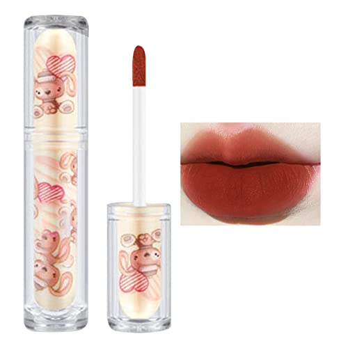 Embalagem Xiahium para Lip Gloss Cute Silk Soft Fog Glaze Lip Galla