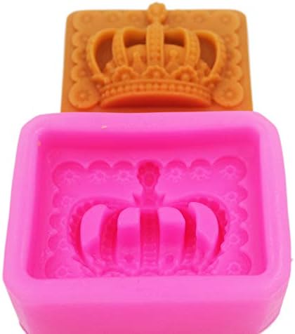 Longzang Crown Soap moldes artesanato Art Silicone Mold Craft Moldes