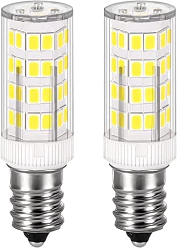Fneiosg E12 110V Candelabra Secer Bulbs Distribuidor de água da geladeira Luz 10W 15W Substituição,