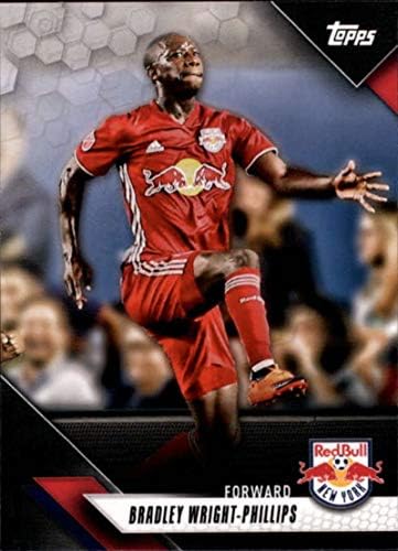 2019 Topps MLS 50 Bradley Wright-Phillips New York Red Bulls Soccer Trading Card