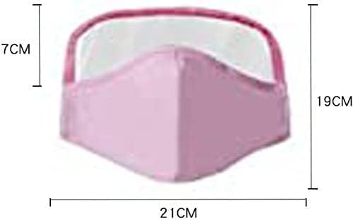 3pcs+6 válvula respiratória de filtro e sem proteção respirável destacável com escudo de olhos, pó anti-parto