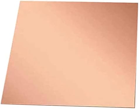 Placa de cobre de cobre de folha de cobre de metal jhsj 6 6 tamanhos diferentes para, artesanato, DIY,