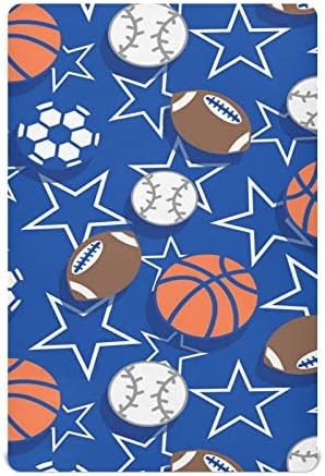 Bolas de basquete lençóis de berço para meninos pacote meninas e lençóis folhas de berço respiráveis