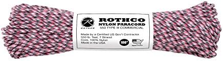 Rothco 550lb tipo III Nylon Camo Paracord