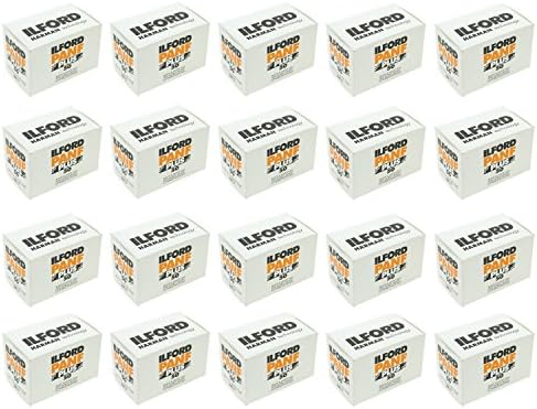 20 pacote de Ilford Pan F Plus, filme impressa em preto e branco, 135, ISO 50, 36 exposições