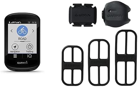 Pacote de sensores Garmin Edge 830, Ciclismo GPS de tela sensível ao toque de desempenho, Mapping, monitoramento