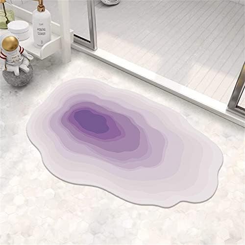 Super absorvente tapete de banho tapete de banheiro fino gradiente de banheiro banheiro lavável lavagem rápida