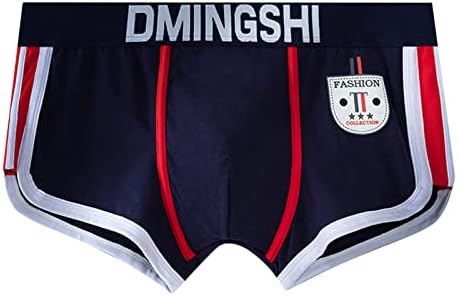 Boxer shorts masculinos boxadores de roupas íntimas masculinas Briefes suaves de algodão confortável Viscose de