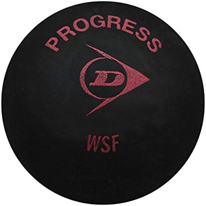 Dunlop Sports Progress Squash Ball, caixa de 12 bolas