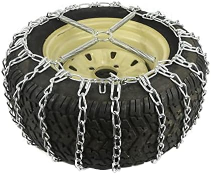 A ROP SHOP | 2 Corrente de pneus de ligação e par de tensionadores para PowerSmart Snowblower com pneus