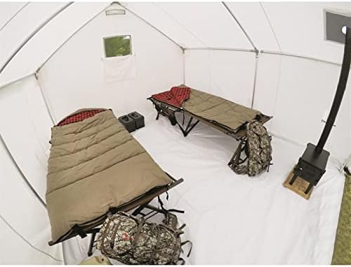 Guia de engrenagem 10x12 'barraca de parede e moldura para caça, acampamento ao ar livre, 4 temas
